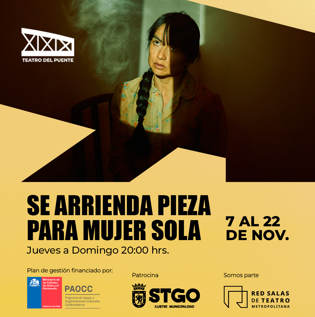 Se arrienda pieza para mujer sola
