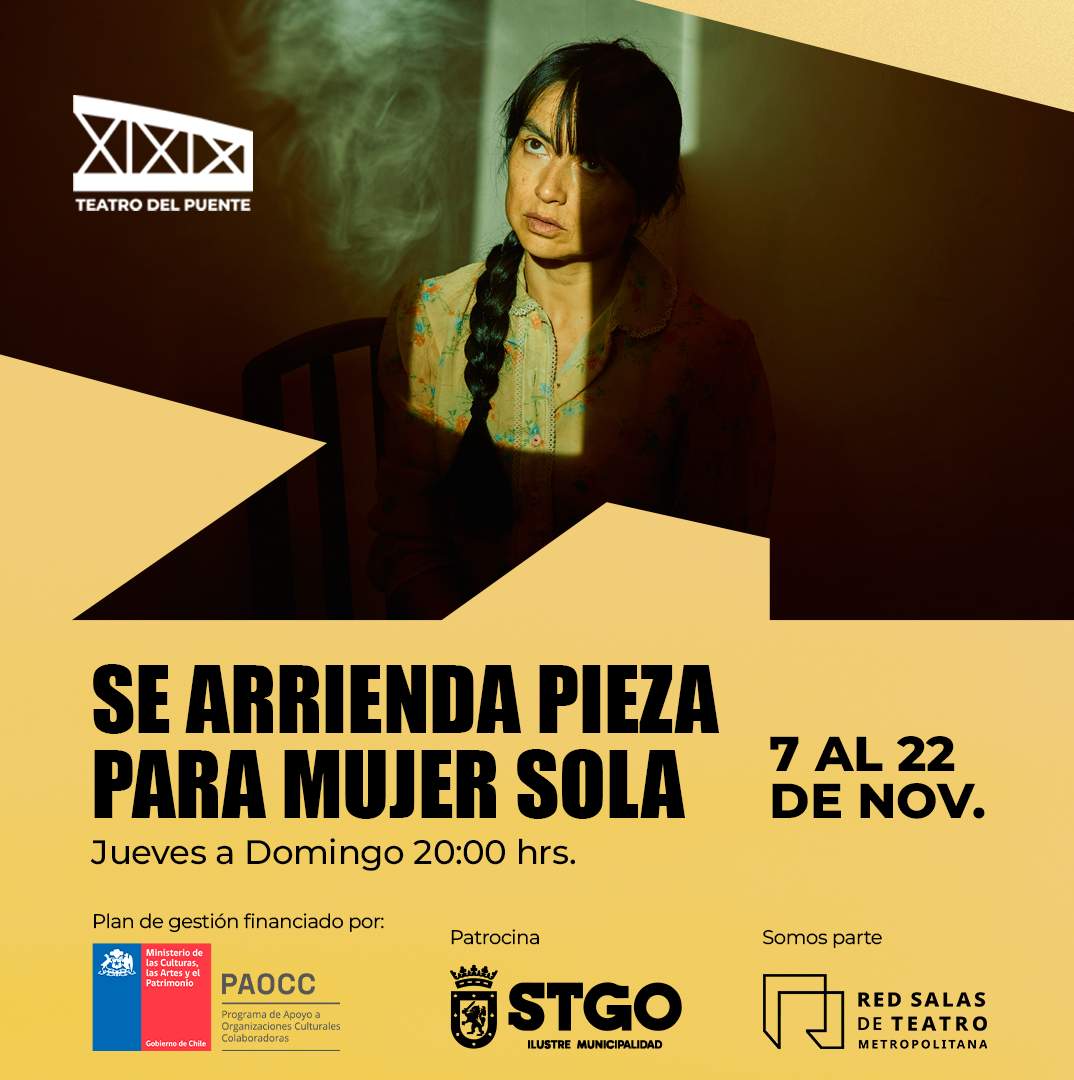 Se arrienda pieza para mujer sola
