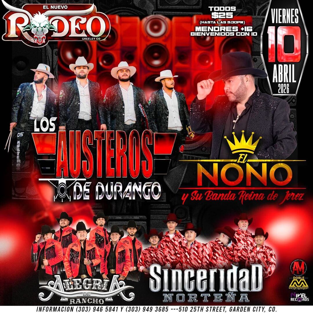 Los Austeros de Durango-El Nono y Su Banda Reina de Jerez-Alegria de Rancho-La Integridad Norteña