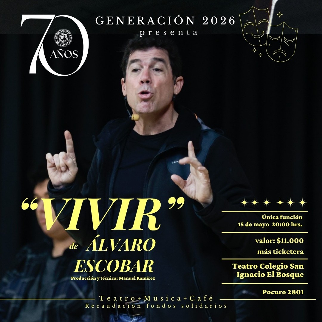 Obra de teatro "Vivir" con Álvaro Escobar