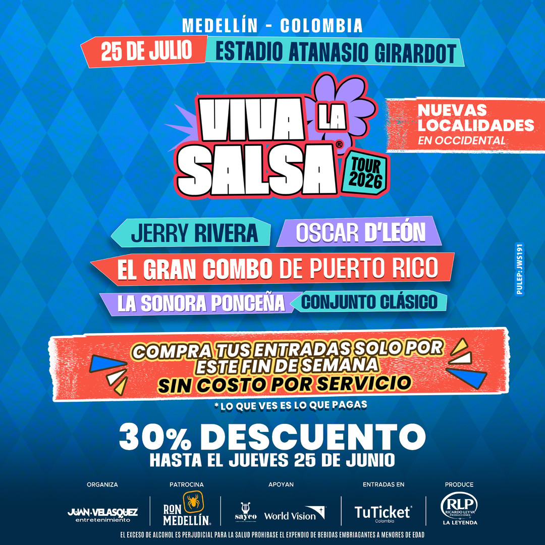 VIVA LA SALSA MEDELLIN 2026