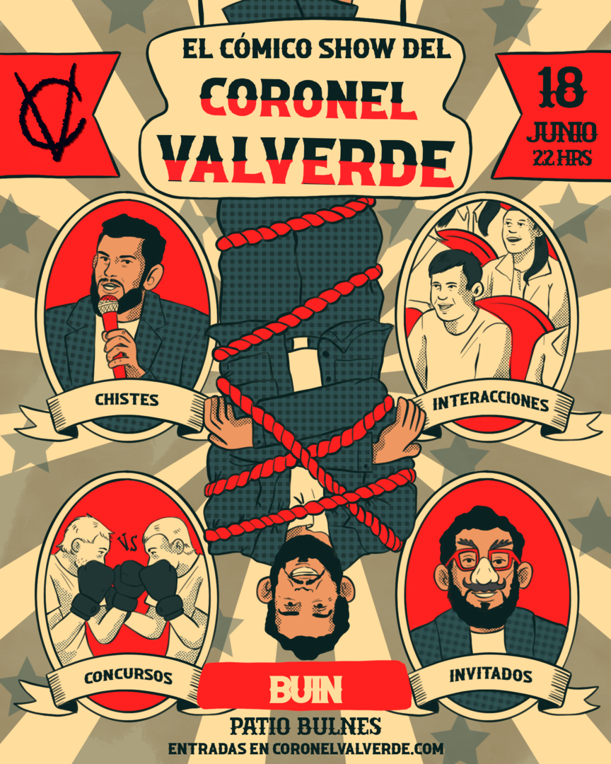 Coronel Valverde / Buin / Patio Bulnes / 18 de Junio / 22:00 hrs.