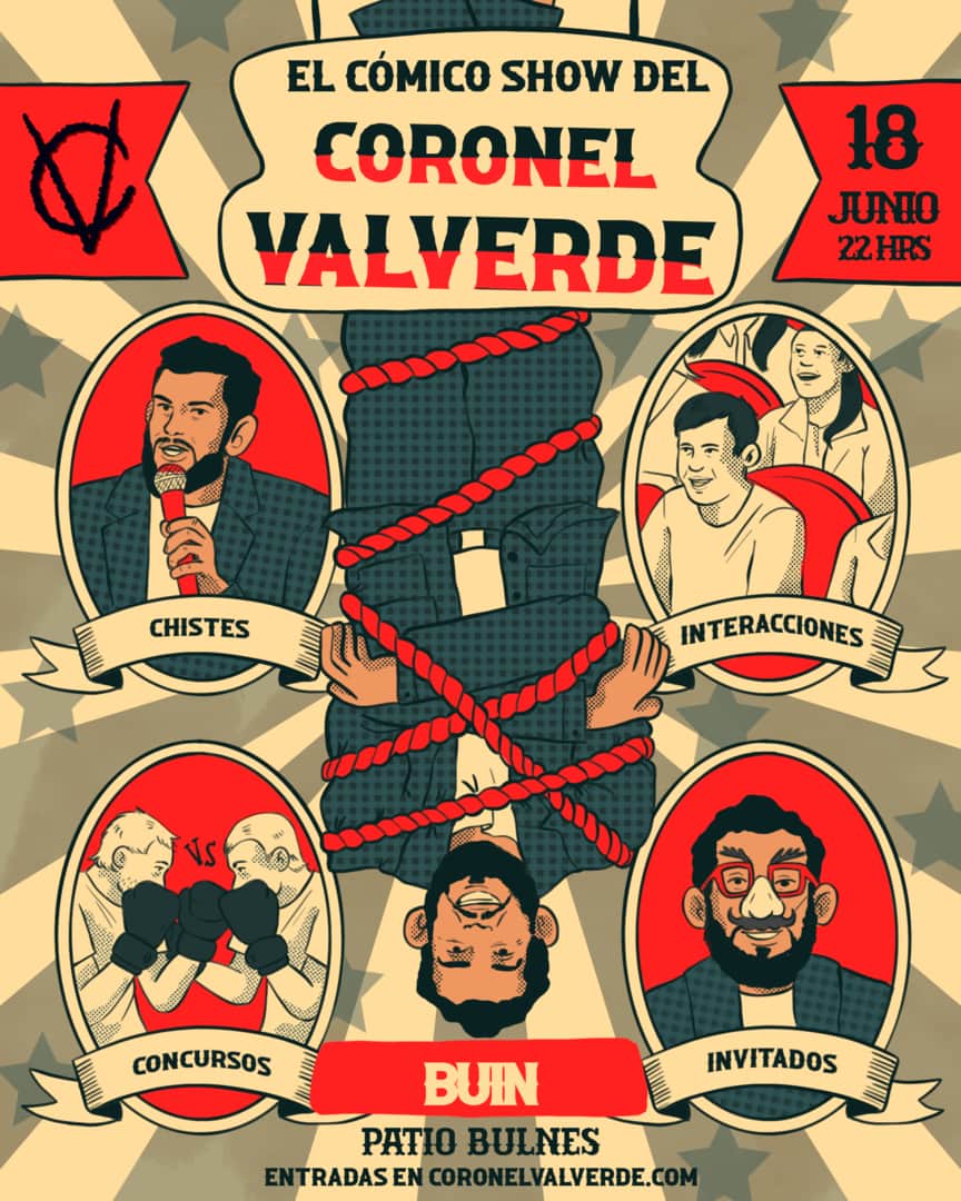 Coronel Valverde / Buin / Patio Bulnes / 18 de Junio / 22:00 hrs.