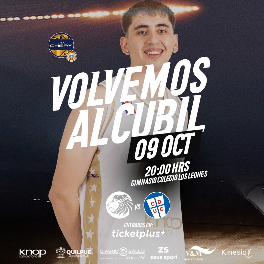 CDC LOS LEONES vs BASKET UC / LNB Liga CHERY by Cecinas Llanquihue 2025