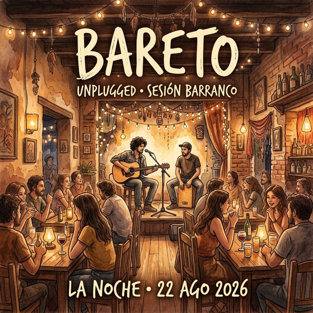 Bareto Unplugged — Sesión Barranco