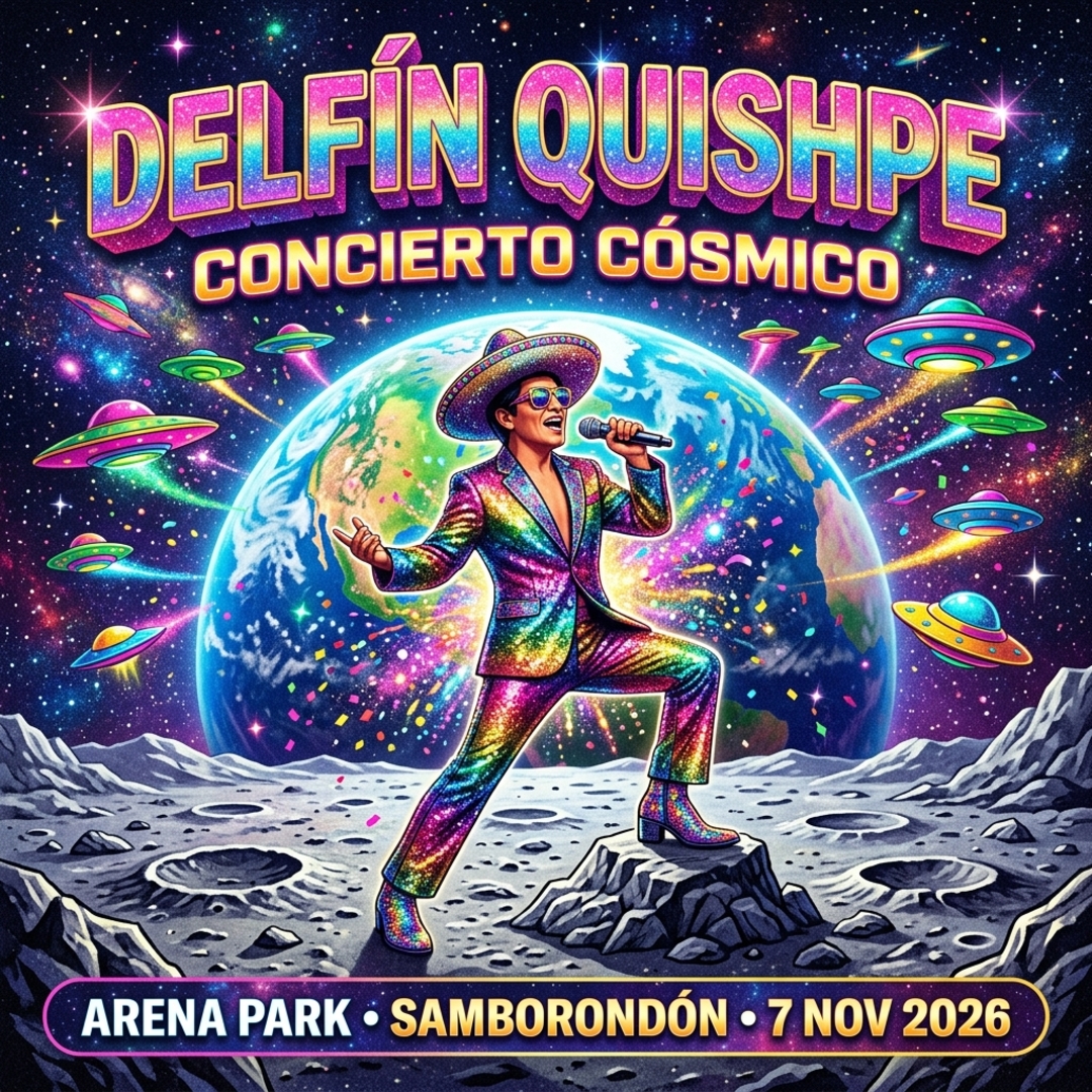 Delfín Quishpe — Concierto Cósmico