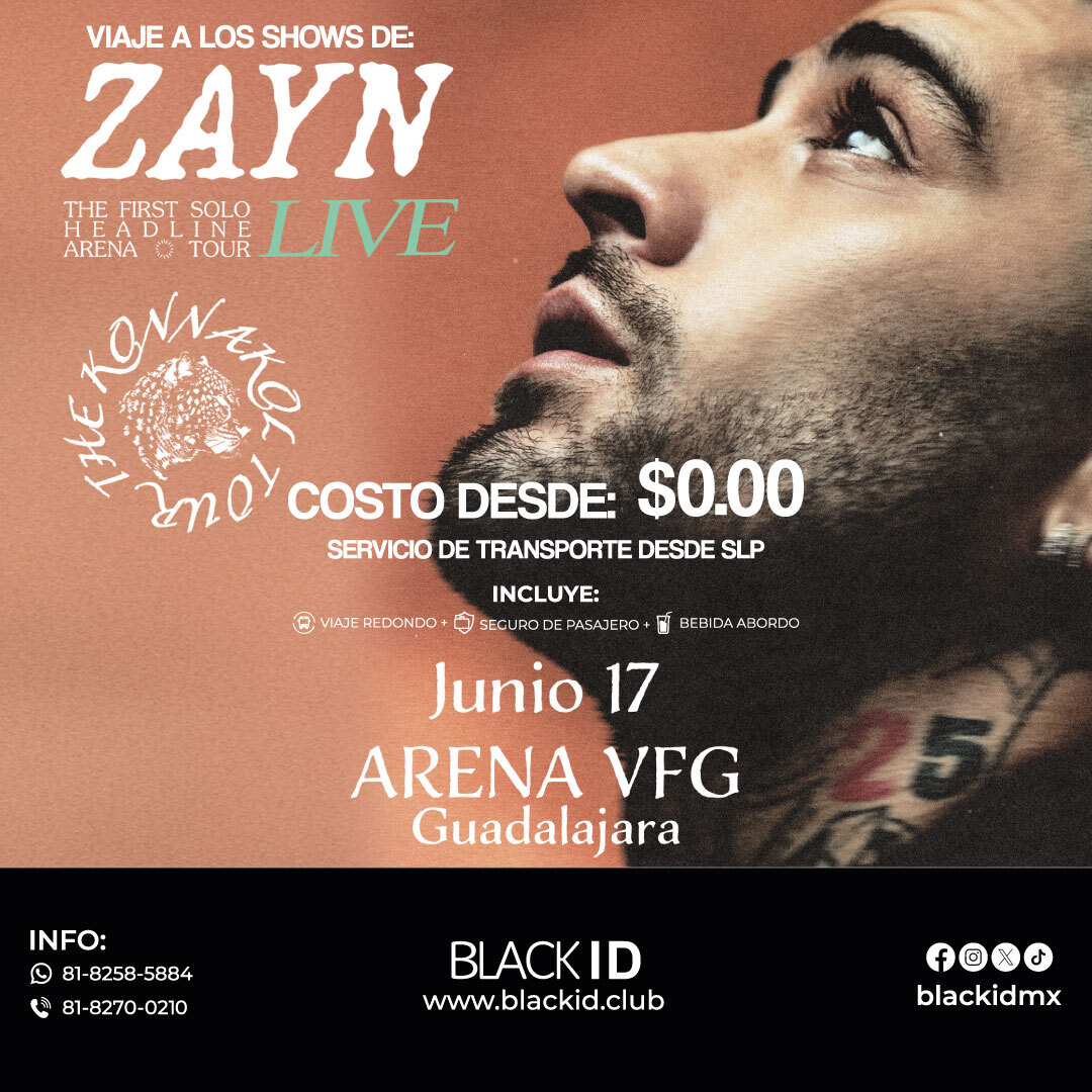 Viaje al show de Zayn en GDL