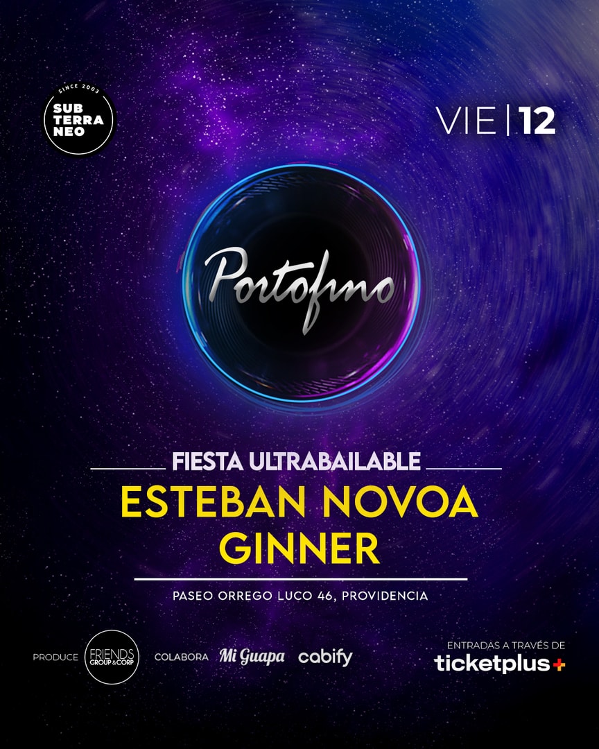 PORTOFINO Full ultrabailable ★ VIERNES 12 DICIEMBRE ★ Club Subterráneo (+23)