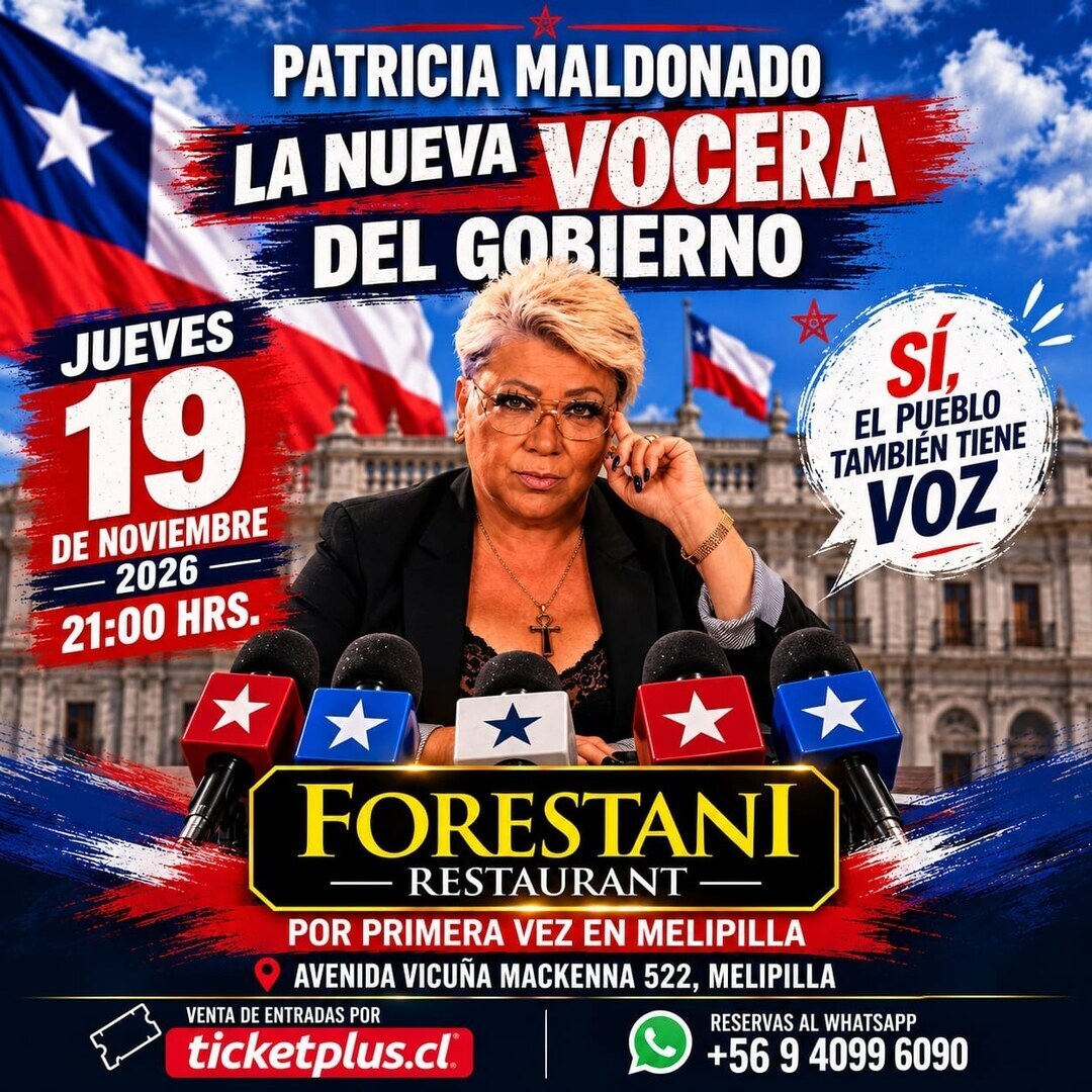PATRICIA MALDONADO LA NUEVA VOCERA DE GOBIERNO - MELIPILLA