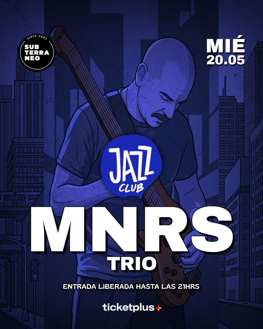JAZZ CLUB 🎵 MIÉRCOLES 20 MAYO ★ Club Subterráneo