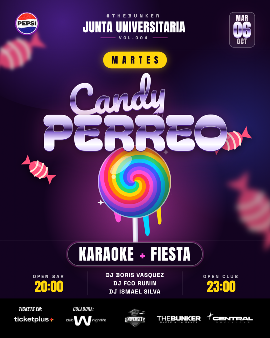 JUNTA UNIVERSITARIA🎓🥳  / MARTES 06 OCT / THE BUNKER🚨 
