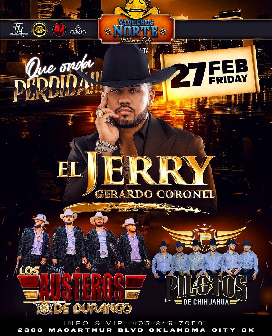 Que Onda Perdida !! - Gerardo Coronel "El Jerry" - Los Austeros - Pilotos de Chihuahua