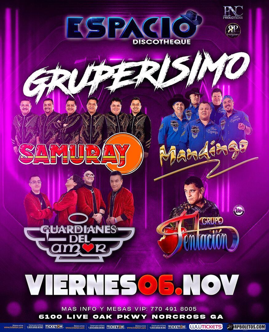 Gruperisimo-Espacio Discotheque-Norcross GA