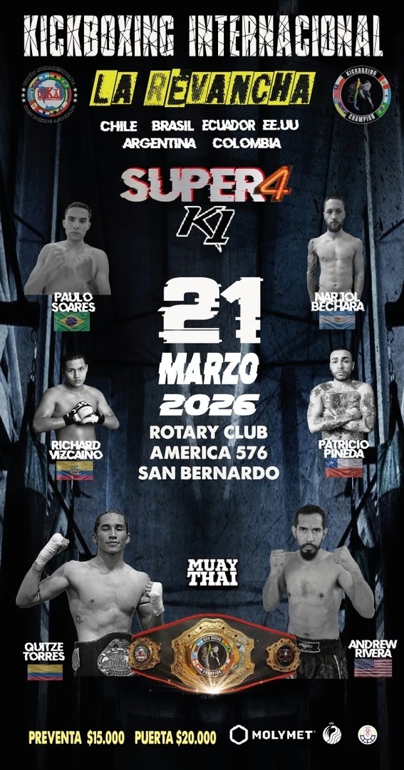 KickBoxing Internacional “La Revancha” (PRESENCIAL)