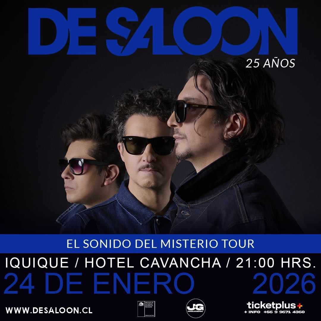 De Saloon - Lanzamiento de disco - Iquique 