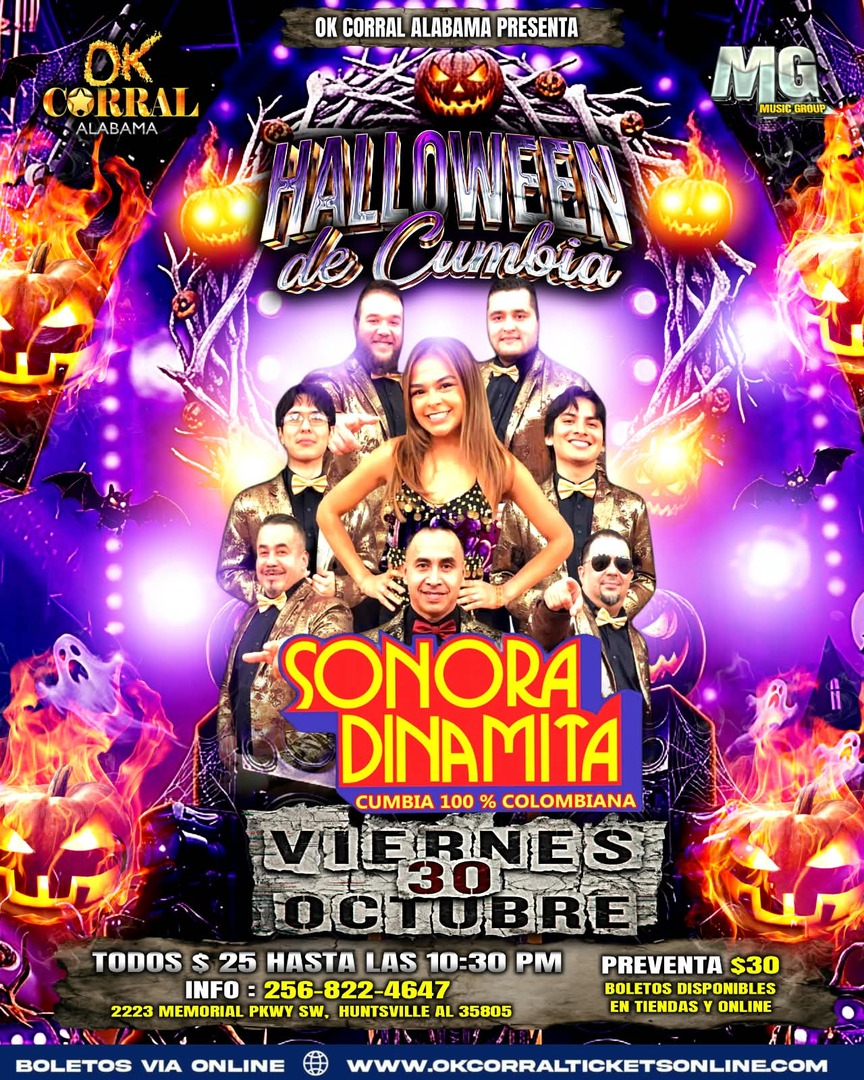 Halloween de Cumbia- Sonora Dinamita