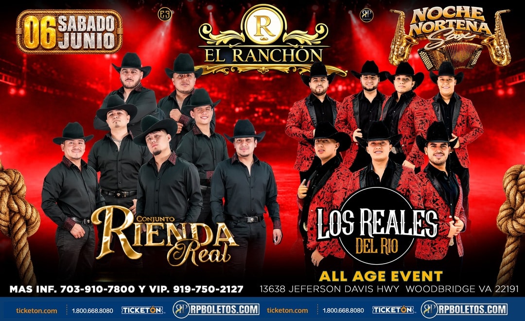 Conjunto Rienda Real-Los Reales Del Rio-El Ranchon-Woodbridge VA