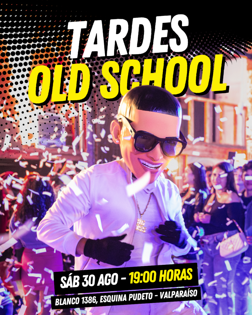 Tardes de Reggaetón Old School +25 - sábado 30 de agosto desde 19:00 horas