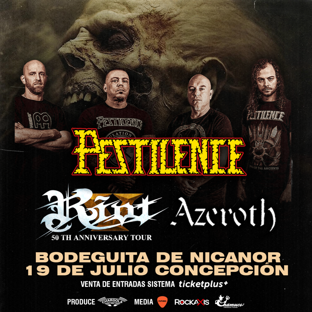 Pestilence y Riot en Concepción