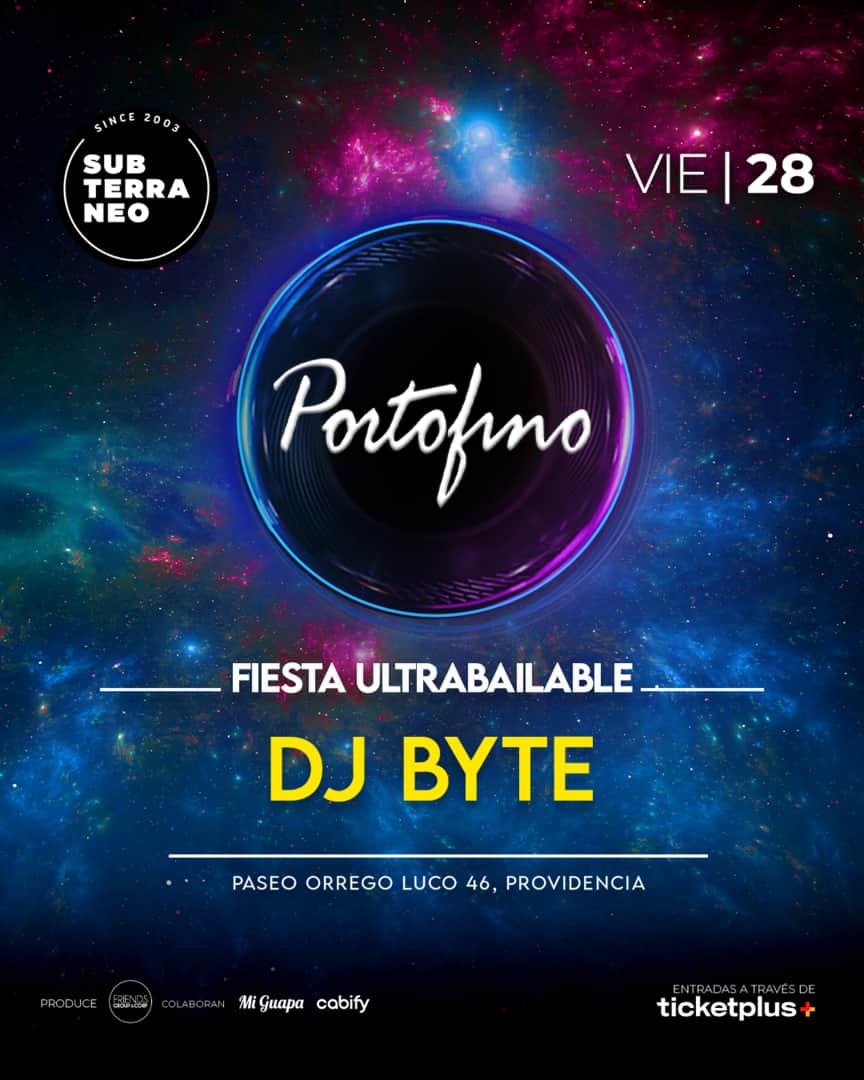 PORTOFINO Full ultrabailable ★ VIERNES 28 AGOSTO ★ Club Subterráneo (+23)
