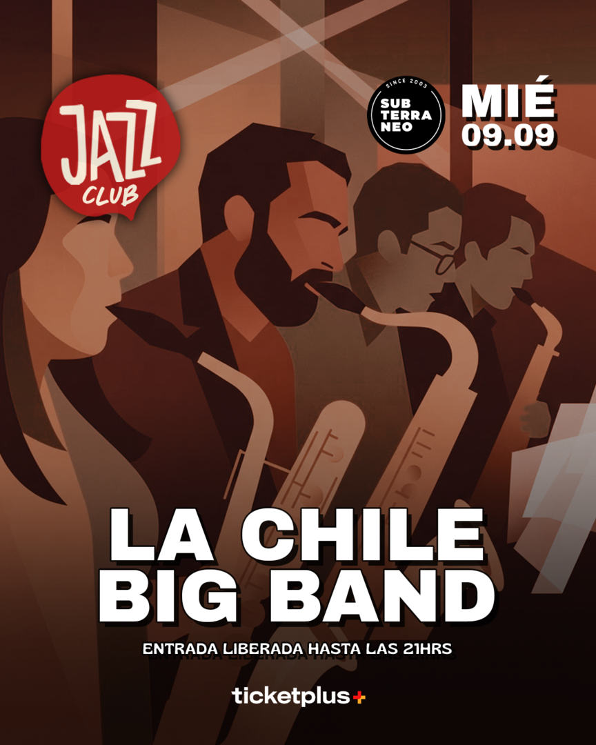 JAZZ CLUB 🎵 MIÉRCOLES 09 SEPTIEMBRE ★ Club Subterráneo
