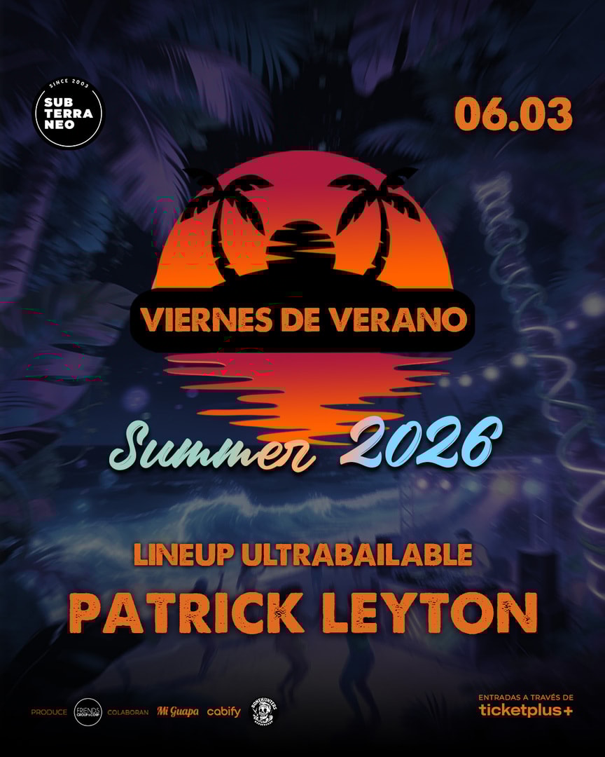 VIERNES DE VERANO Full ultrabailable ★ VIERNES 06 MARZO ★ Club Subterráneo (+23)