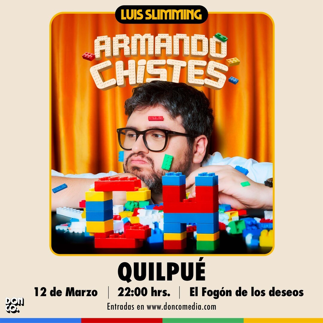 Luis Slimming / Quilpué / El Fogón de los Deseos / 12 de Marzo / 22:00 hrs.