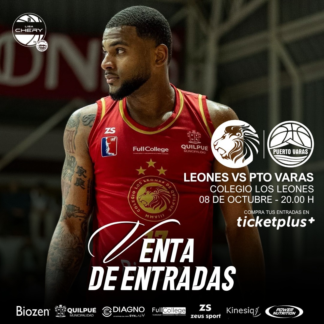 CDC Los Leones vs Puerto Varas Basket / Liga Chery by Cecinas LLanquihue