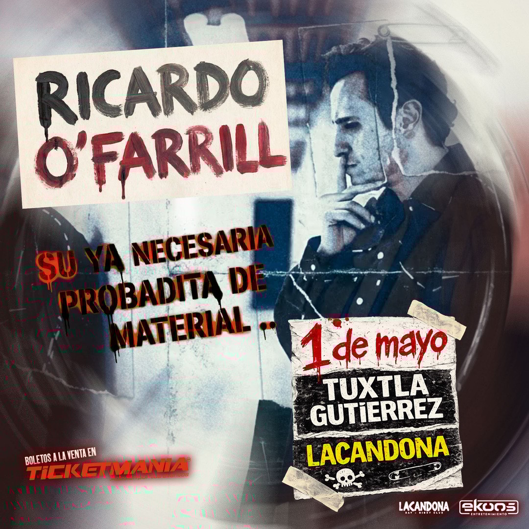 Ricardo O'Farrill en Tuxtla Gutierrez