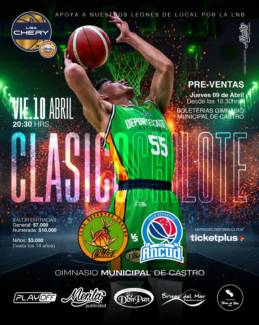 Deportes Castro vs CD ABA Ancud / Liga Chery de Apertura by Cecinas Llanquihue 2026