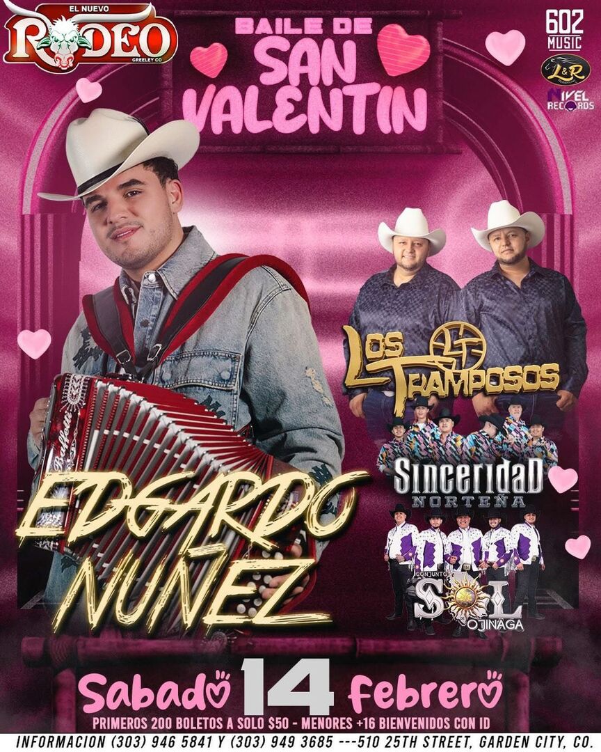 Edgardo Nuñez-Los Tramposos-Sinceridad Norteña-Conjunto Sol de Ojinaga 