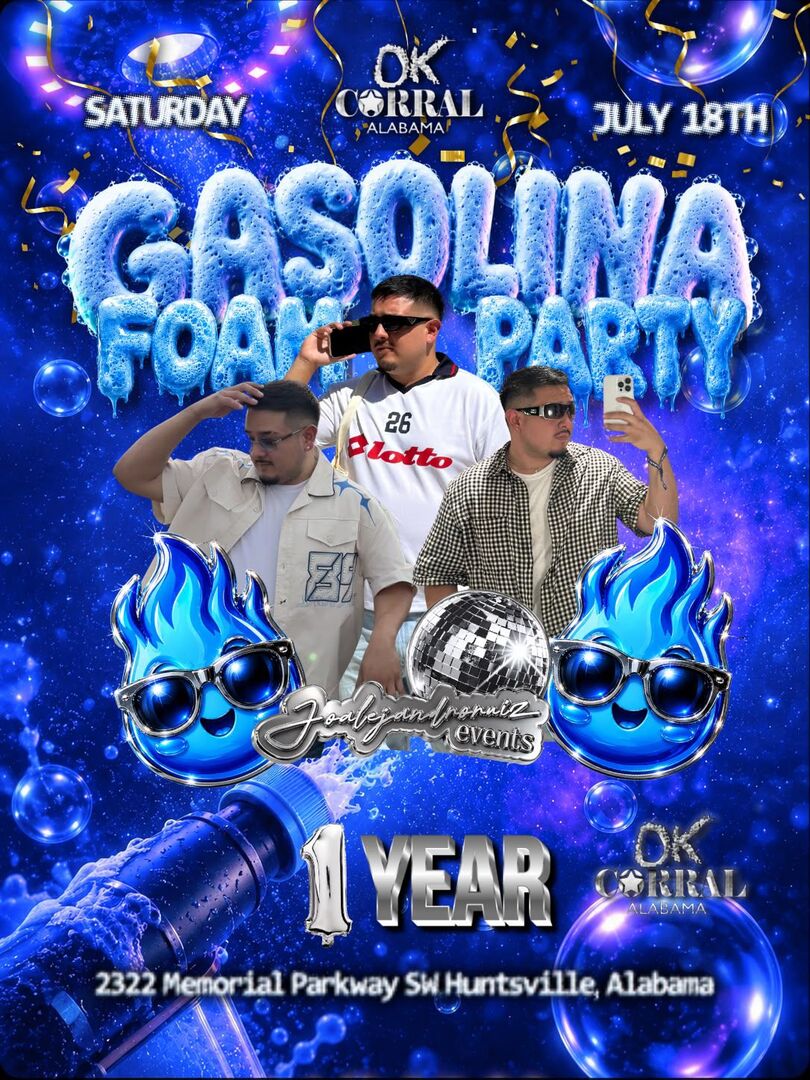 Gasolina Foam Party