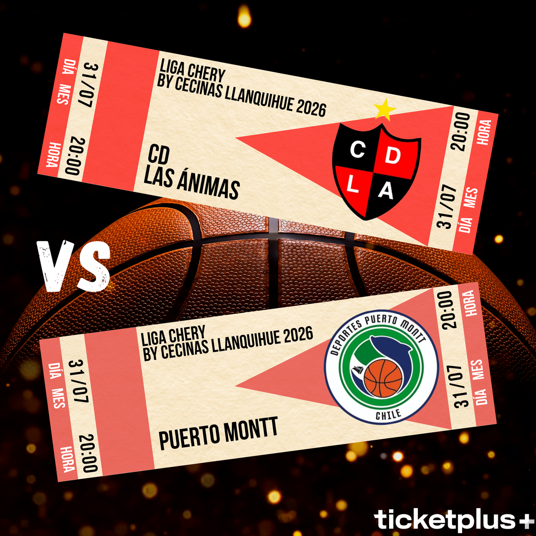 CD Las Animas vs Puerto Montt Basket- LNB - Liga Chery de Clasura by Cecinas Llanquihue 2026