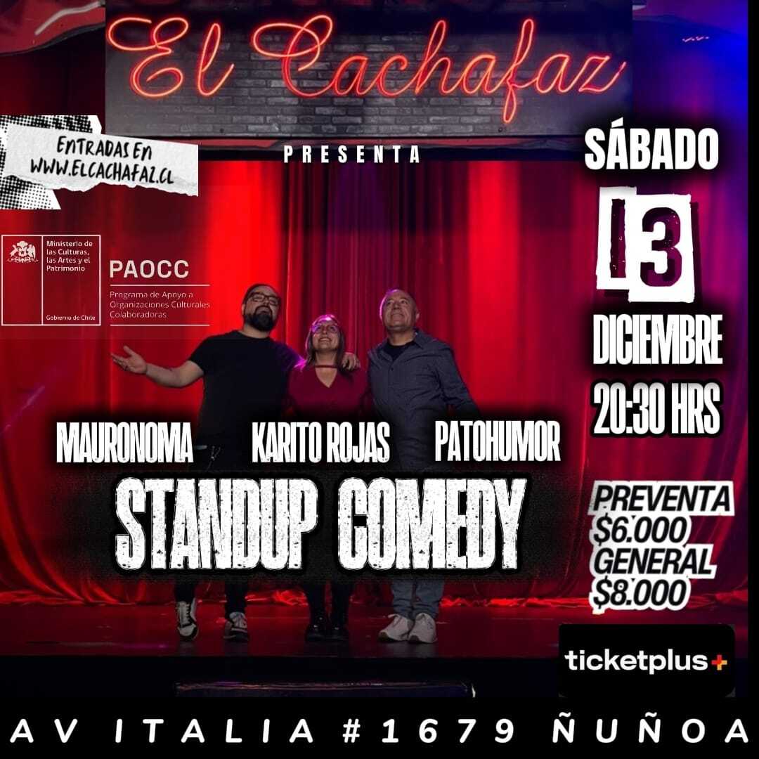 Show Stand Up-Ni tan joven ni tan viejo- Sabado 13 de Diciembre 20:30 hrs