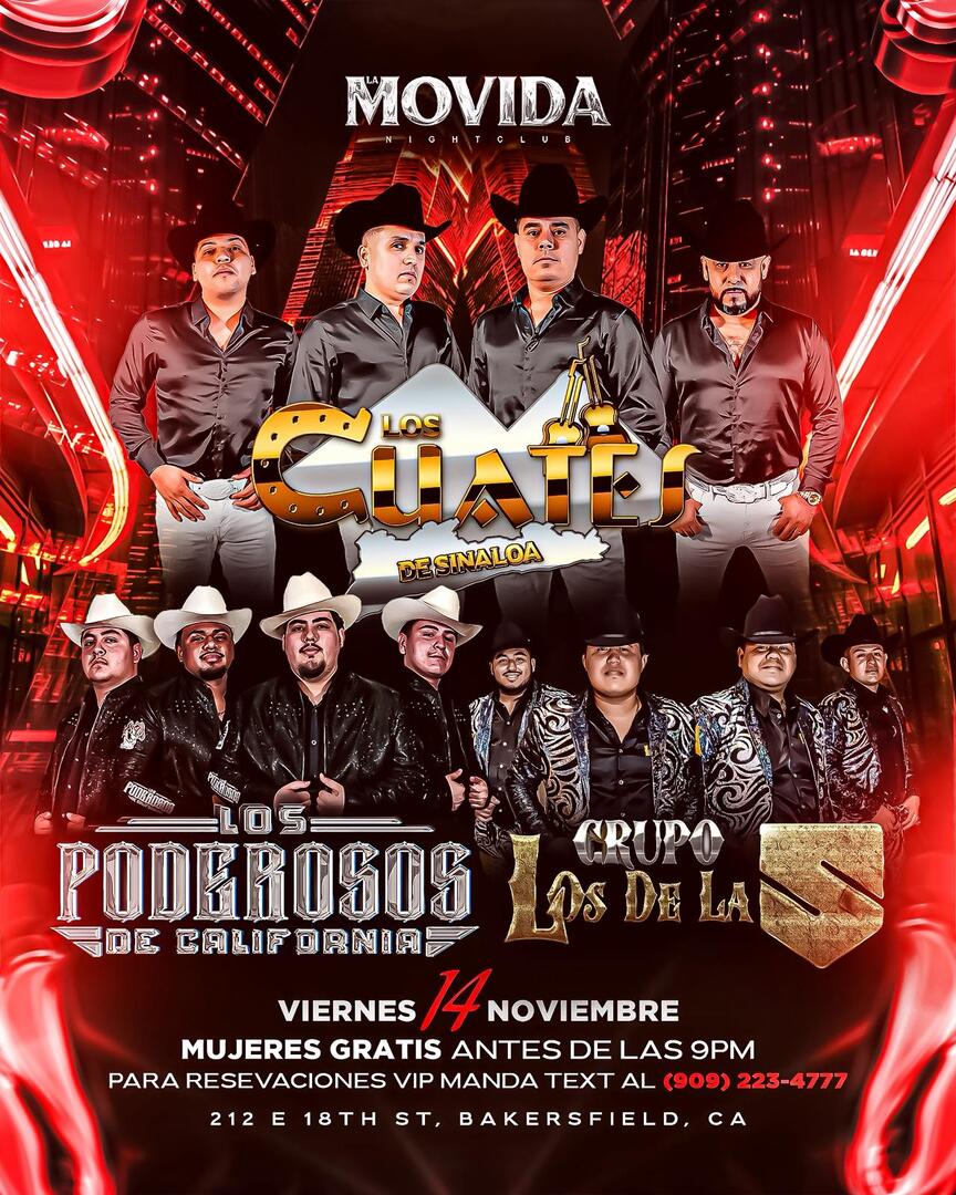 Los Cuates de Sinaloa-Los Poderosos de California-Grupo Los De La S