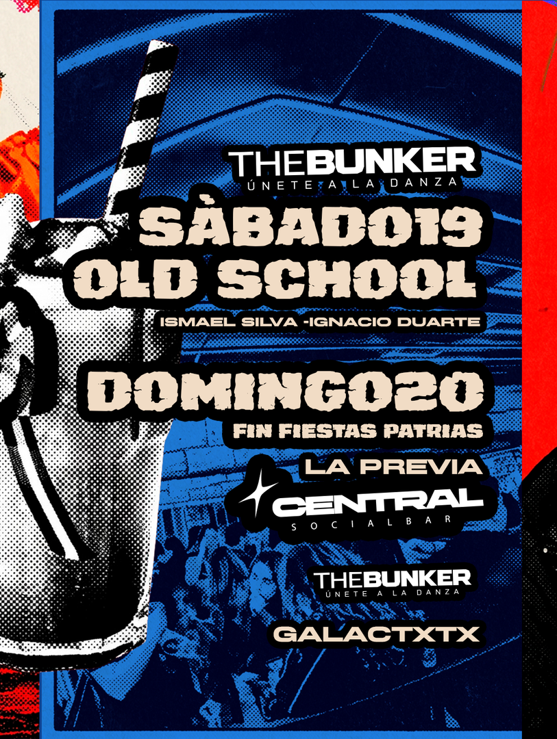 RGTN OLD SCHOOL / SÁBADO 19 SEPTIEMBRE / THE BUNKER🚨