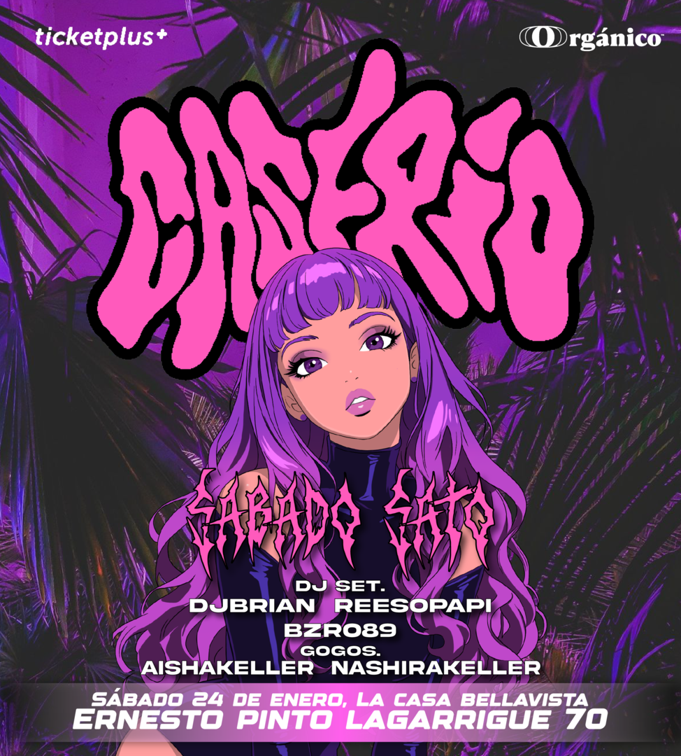 Sábado Sato 😈 En Caserío fiesta 24 de Enero en La casa Bellavista