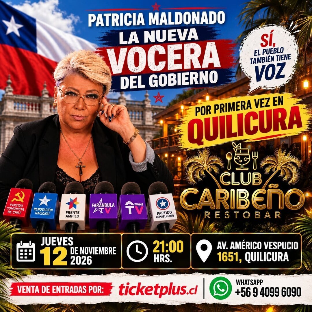 PATRICIA MALDONADO LA NUEVA VOCERA DE GOBIERNO - QUILICURA