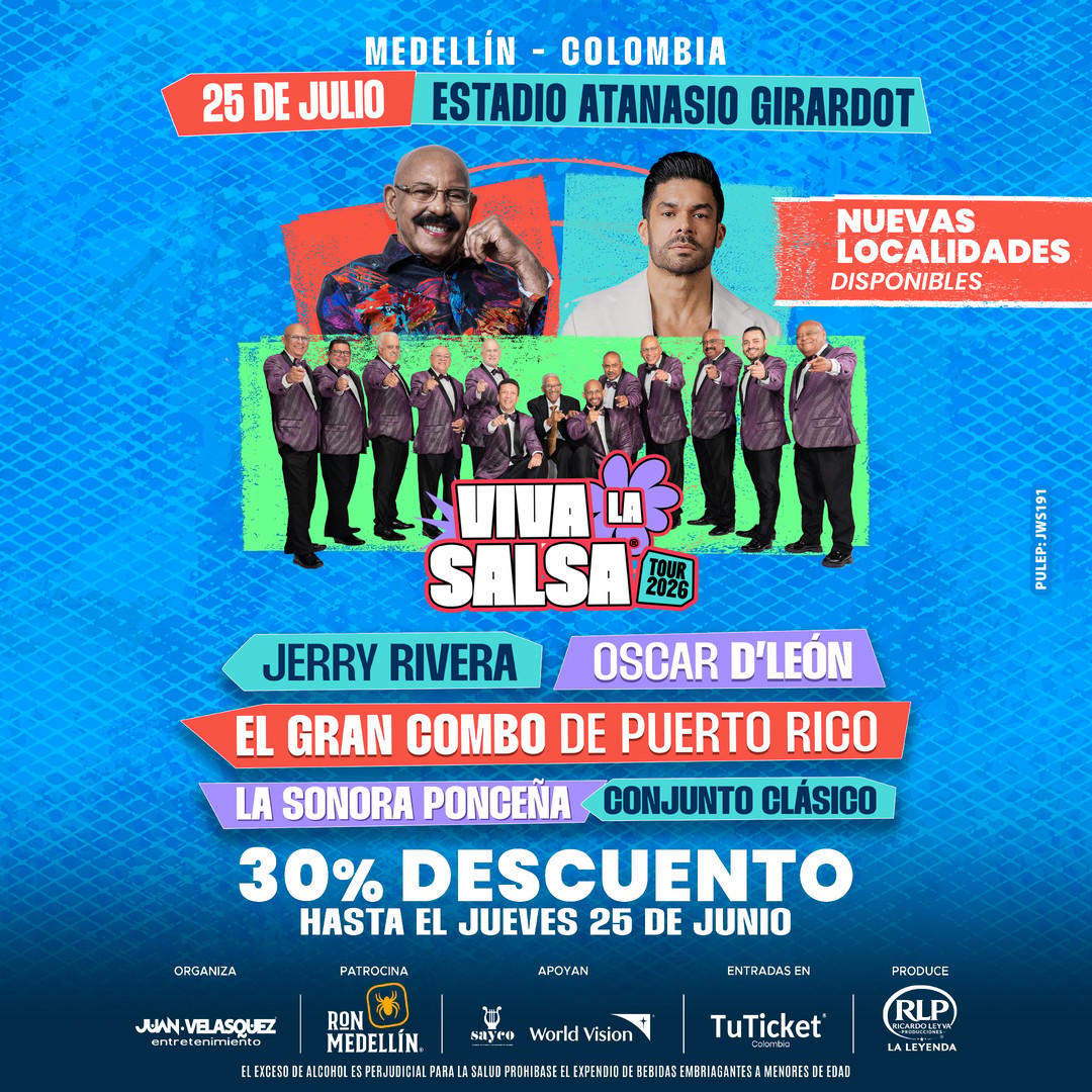 VIVA LA SALSA MEDELLIN 2026