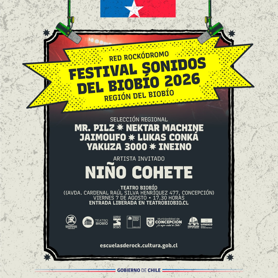Festival Sonidos del Biobío - Red rockodromo - Region del Biobío