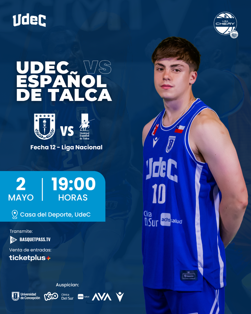 CD UdeC vs CD Municipal Español de Talca- LNB - Liga Chery de Apertura by Cecinas Llanquihue