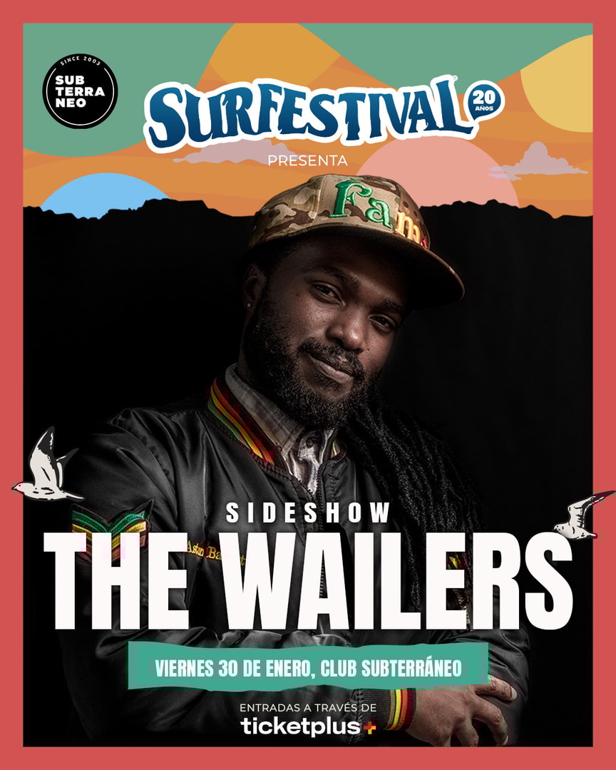 THE WAILERS - SIDESHOW ★ VIERNES 30 ENERO ★ Club Subterráneo