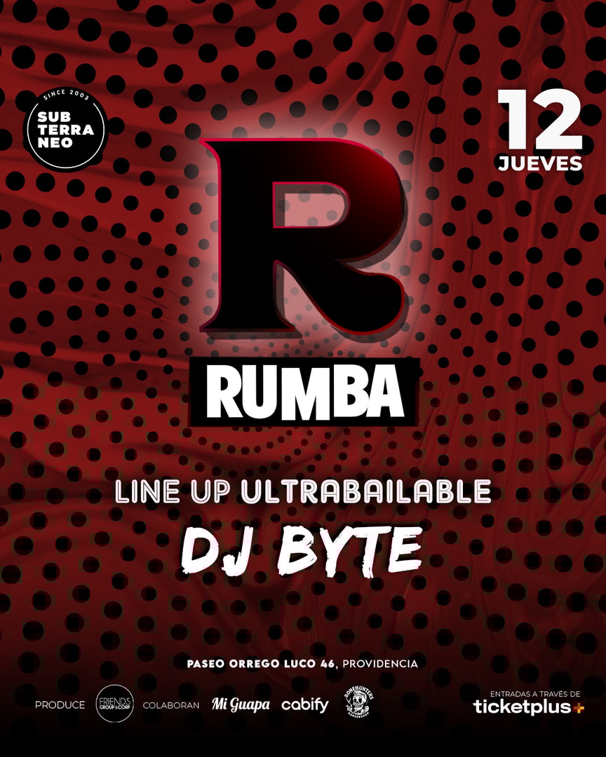 RUMBA Full Ultrabailable ★ JUEVES 12 MARZO ★ Club Subterráneo (+21M & +23H)