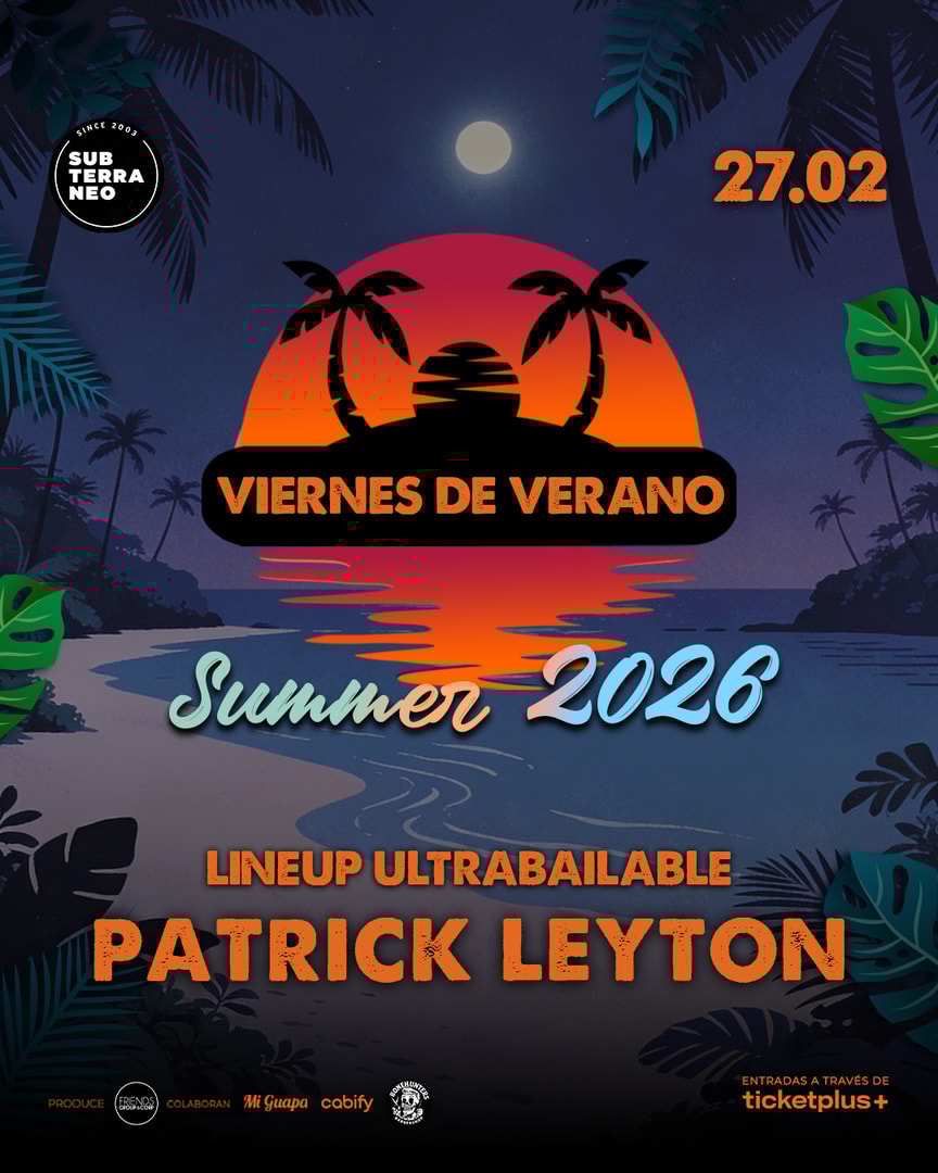 VIERNES DE VERANO Full ultrabailable ★ VIERNES 27 FEBRERO ★ Club Subterráneo (+23)