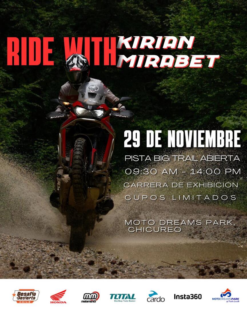 Kirian Mirabet en Chile!