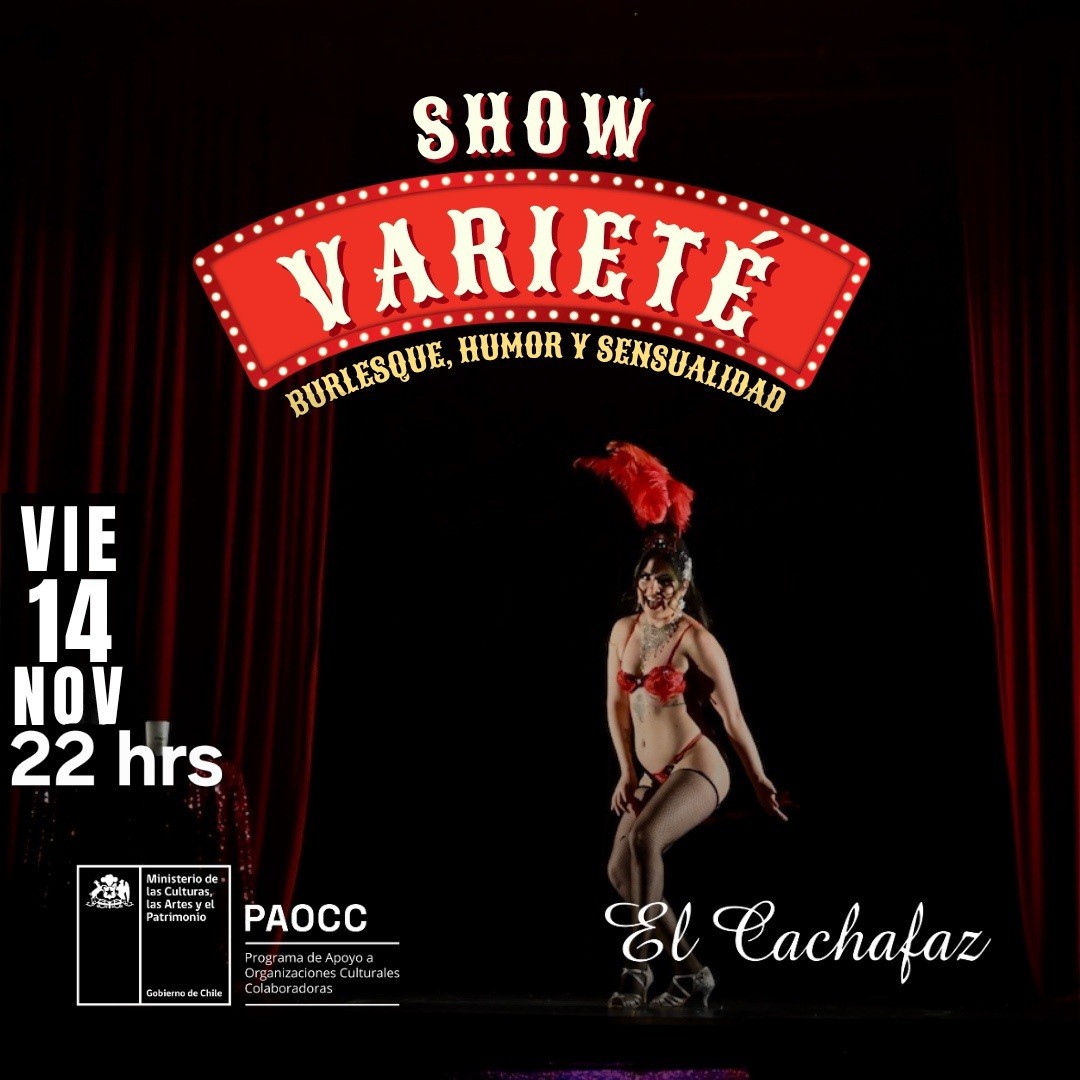 Variete viernes 14 de Noviembre 22 hrs