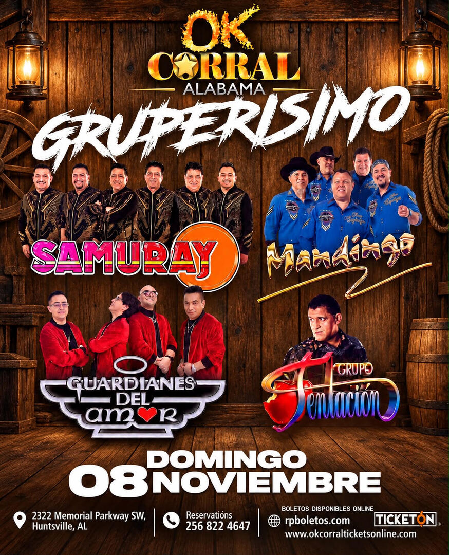 Gruperisimo-Samuray-Mandingo-Guardianes del Amor-Grupo Tentacion