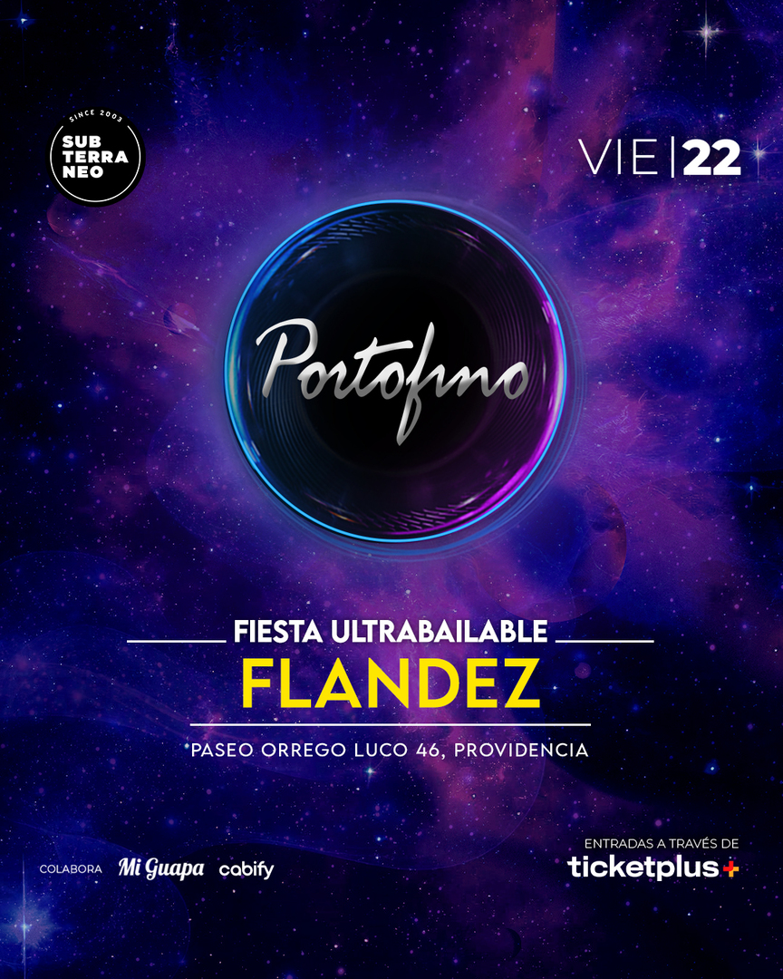 PORTOFINO Full ultrabailable ★ VIERNES 22 AGOSTO ★ Club Subterráneo (+23)