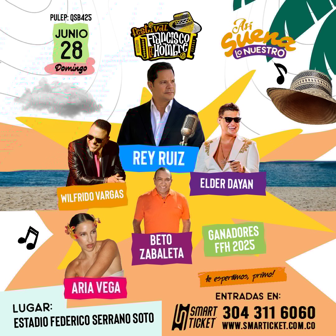 FESTIVAL FRANCISCO EL HOMBRE DIA 28