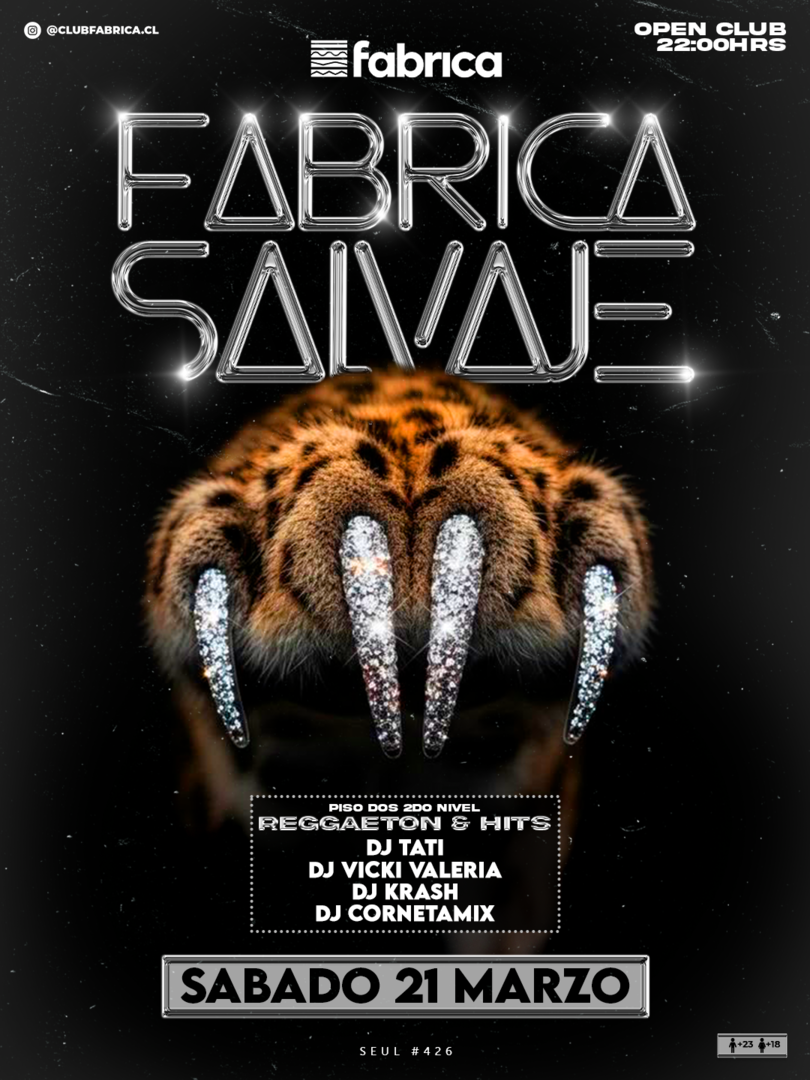 Club Fabrica Presenta @ Sábado 21 Marzo